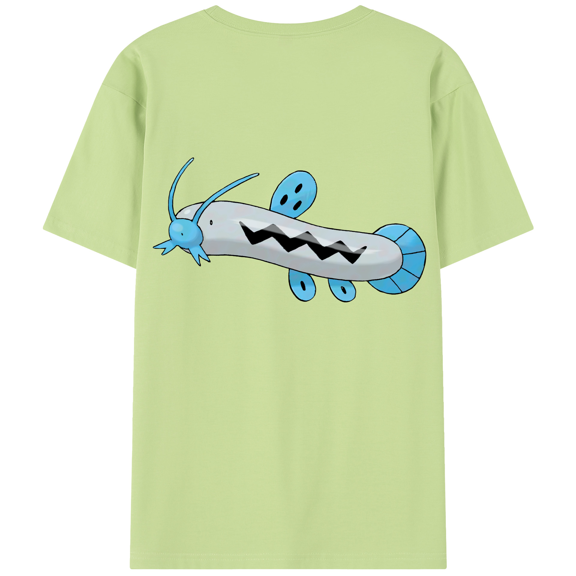 （画像用） ポケットモンスター Pokémon 綿100％半袖Tシャツ（背面プリント）